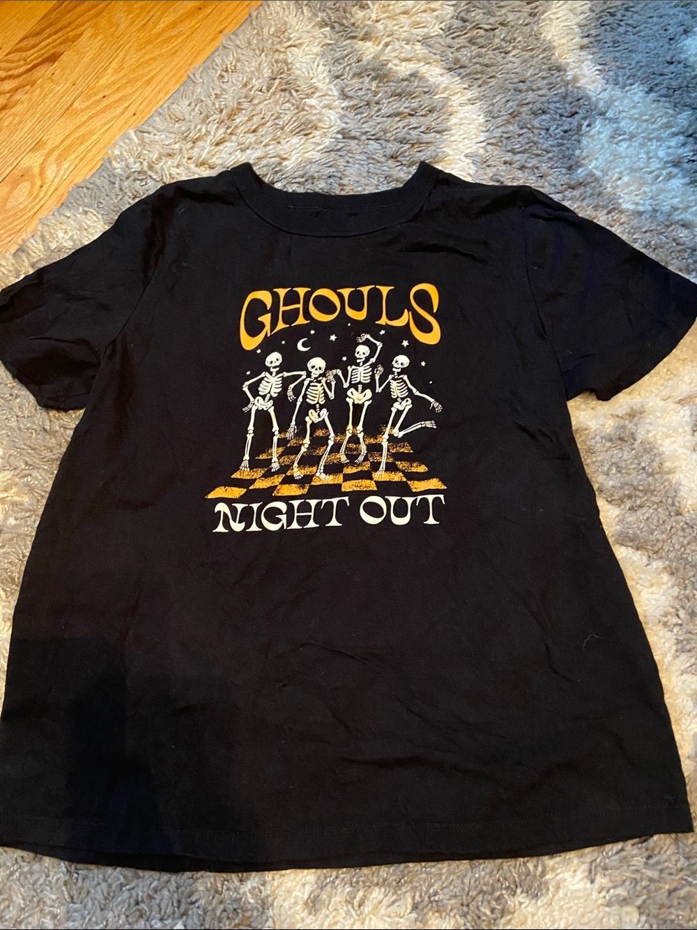 Ghouls Night Out Black Graphic Tee